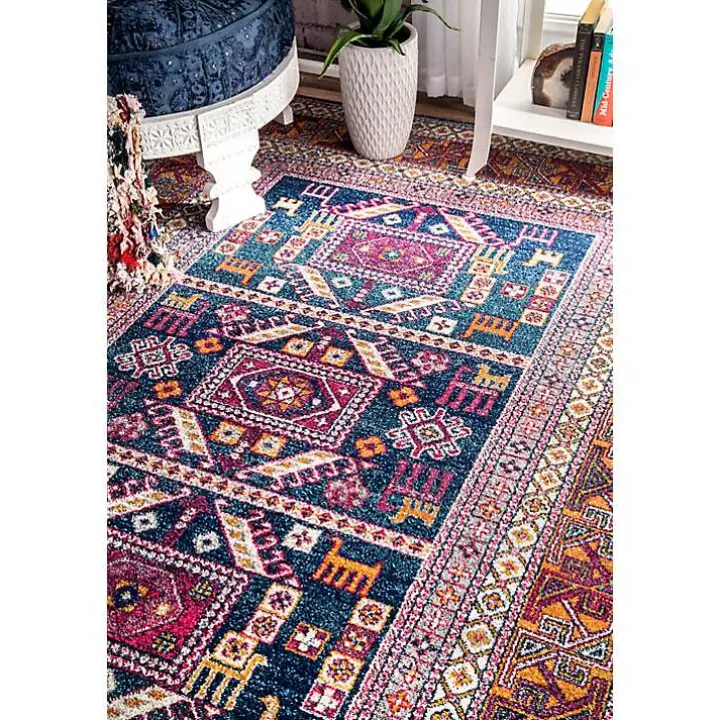 Multi-Color Tribal Marisela Area Rug, 5x7