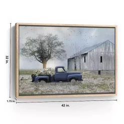 Must Have Flowers Framed Canvas Art Print