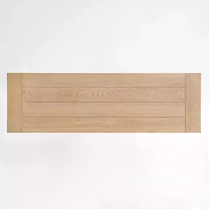 Natural & Cream Wood Bristol Console Table