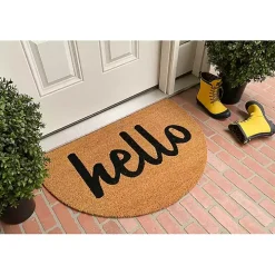 Natural Arch Hello Doormat
