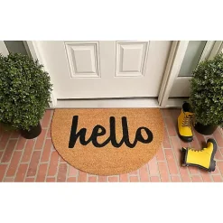Natural Arch Hello Doormat