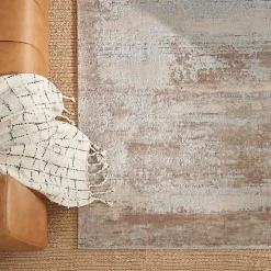 Natural Bleach Jute Reversible Area Rug, 8x10
