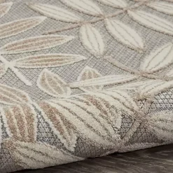 Natural Botanical Outdoor Area Rug, 6x9