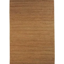 Natural Braided Jute Area Rug, 5x7
