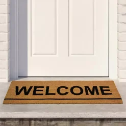 Natural Coir Welcome Doormat