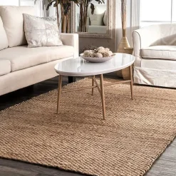 Natural Halsey Area Rug, 5x8