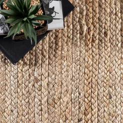 Natural Hand Woven Rigo Jute Area Rug, 12x18