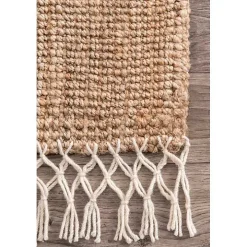 Natural Handwoven Area Rug, 10x14