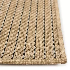 Natural Intertwined Santal Outdoor Area Rug, 7x9