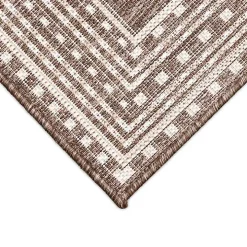 Natural Linear Macy Indoor/Outdoor Area Rug, 7x9