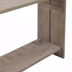Natural Mango Wood Farmhouse Console