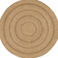 Natural Seagrass Indoor/Outdoor Area Rug, 5x5