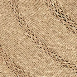 Natural Seagrass Indoor/Outdoor Area Rug, 5x5