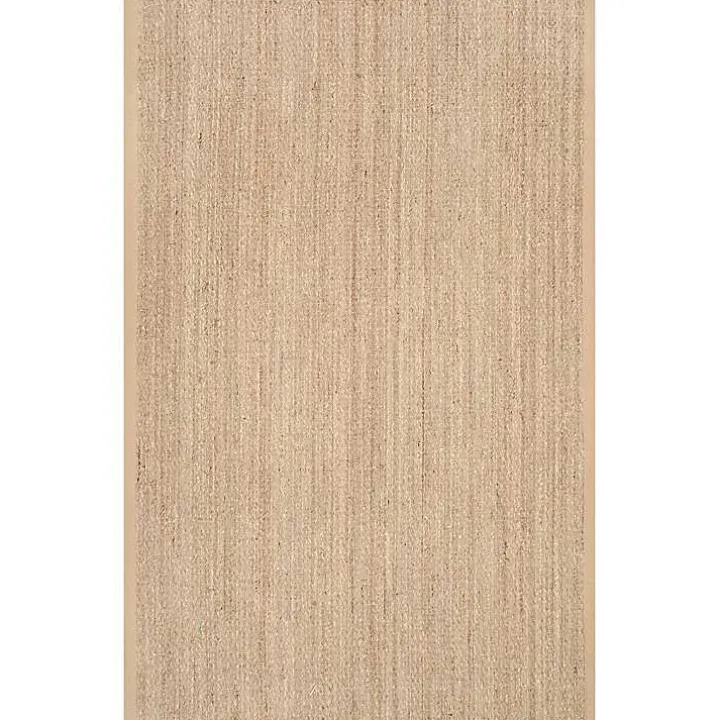 Natural Seagrass Percey Area Rug, 5x8
