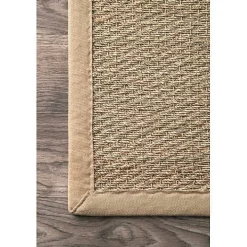 Natural Seagrass Percey Area Rug, 8x10