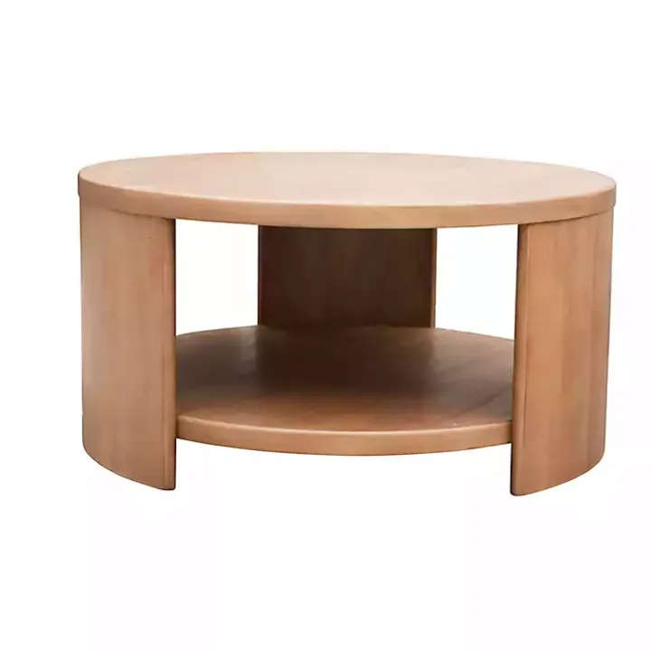 Natural Skye Round Coffee Table