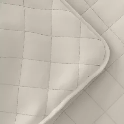 Natural Stitched Diamond 2-pc. Twin Quilt Set