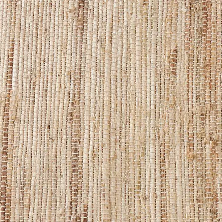 Natural Tasseled Chindi Outdoor Table Runner