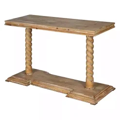 Natural Wood Carley Console Table