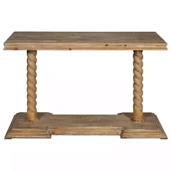 Natural Wood Carley Console Table