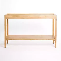 Natural Wood Hughes Console Table