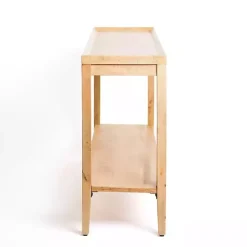 Natural Wood Hughes Console Table