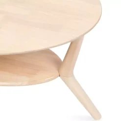 Natural Wood Oval Nile Coffee Table