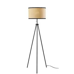 Natural Woven Shade Rowan Floor Lamp