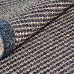 Navy Adelaide Woven Outdoor Area Rug, 7x9