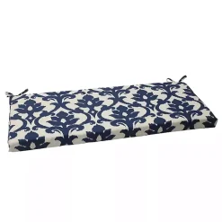 Navy Bosco Outdoor Bench Cushion