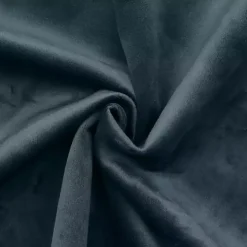 Navy Faux Suede Blackout Curtain Panel, 95 in.