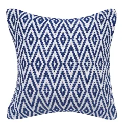 Navy Harlequin Indoor/Outdoor Pillow