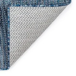 Navy Intertwine Indoor/Outdoor Area Rug, 4x7