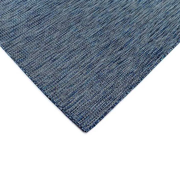 Navy Intertwine Indoor/Outdoor Area Rug, 7x9