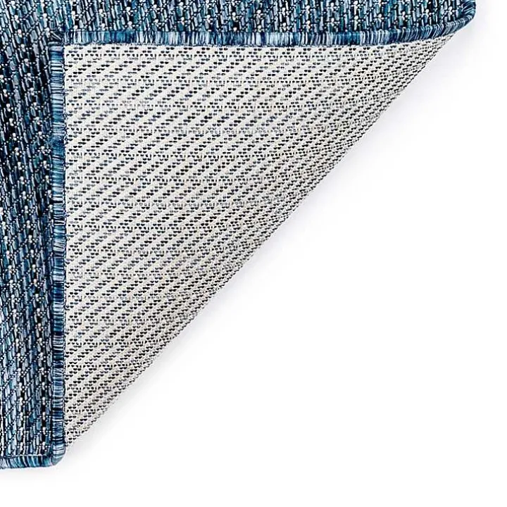 Navy Intertwine Indoor/Outdoor Area Rug, 7x9