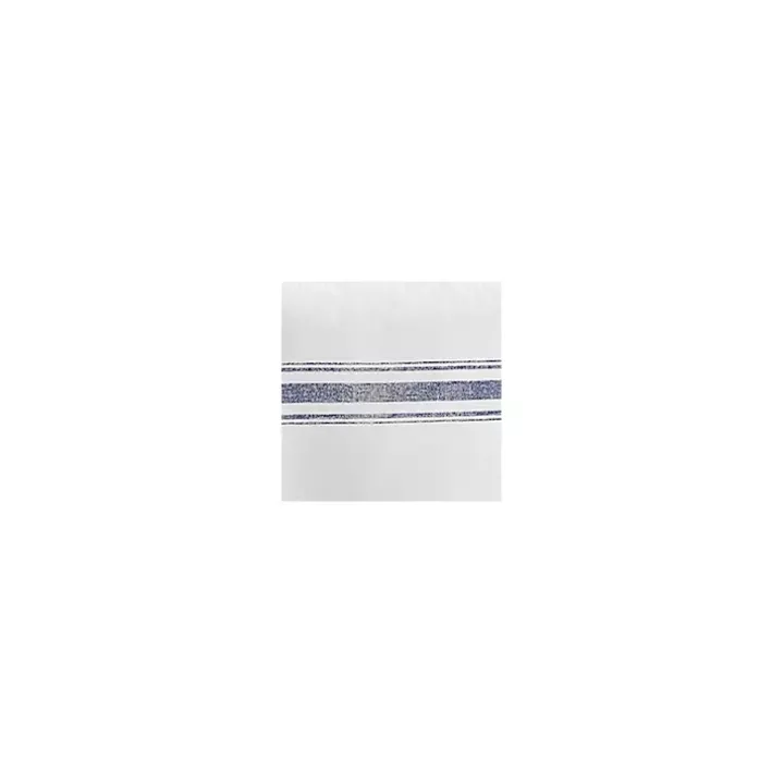 Navy Stripe 3-pc. King Comforter Set