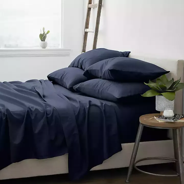 Navy Ultra Soft 6-pc. Queen Sheet Set
