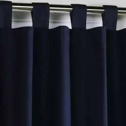 Navy Weathermate Blackout Curtain Panel, 63 in.