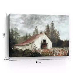 Neutral Barn Canvas Art Print, 24x18 in.