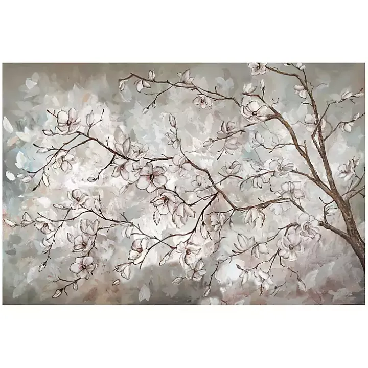 Neutral Landscape Magnolia Giclee Canvas Art Print