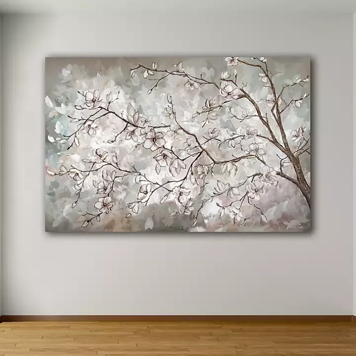 Neutral Landscape Magnolia Giclee Canvas Art Print