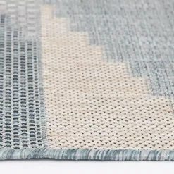 Neutral Melbourne Indoor/Outdoor Area Rug, 5x7
