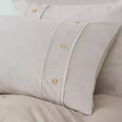 Neutral Oversized 3-pc. King Duvet Cover Set