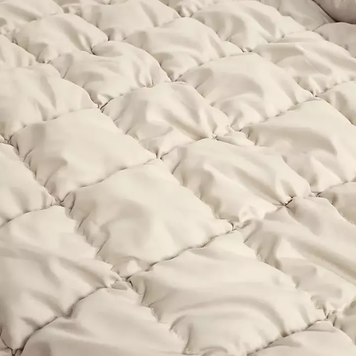 Neutral Puff 3-pc. Full/Queen Comforter Set