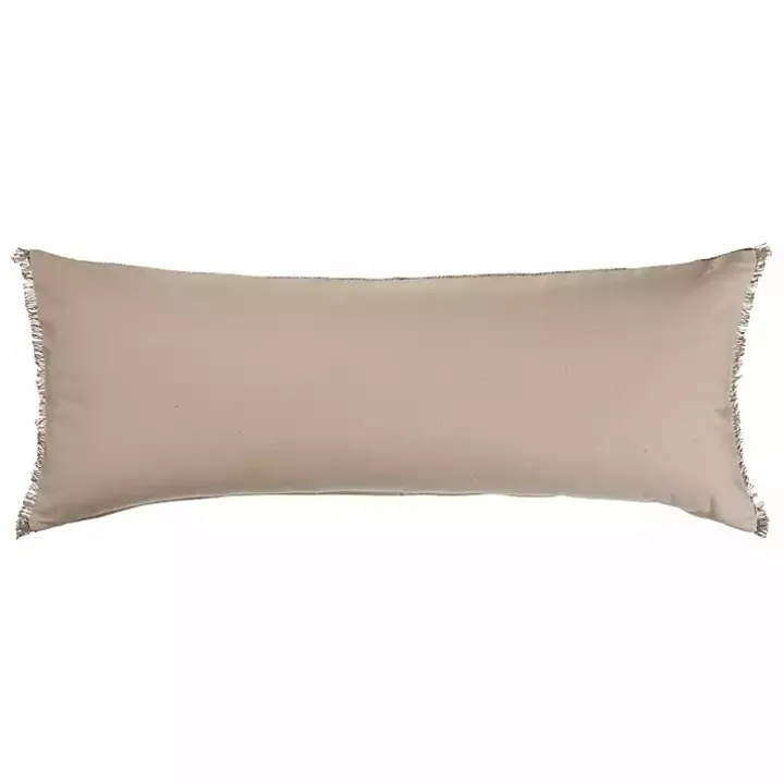 Neutral Tan Lumbar Pillow