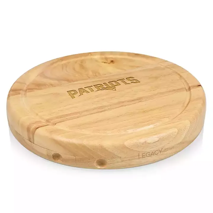 New England Patriots Cheese Board and Tool Set