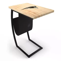 New England Patriots Wood C-Table