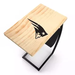 New England Patriots Wood C-Table