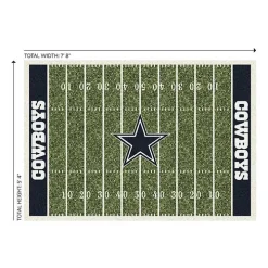 NFL Dallas Cowboys Home Field Area Rug, 6x8