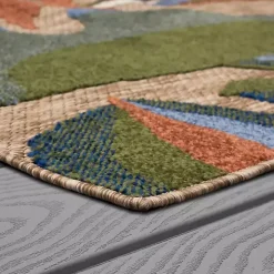 North Shore Botanical Outdoor Area Rug, 6x9